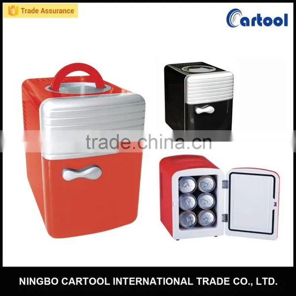 5L 6 Cans Portable Thermoelectric Car Mini Fridge Heater & Cooler photo-2