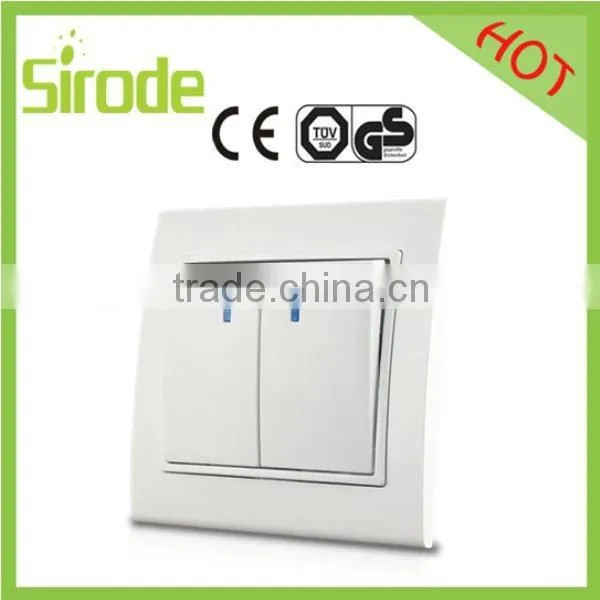 Sirode Luxury Series Electrica 1gang +2 Gang Switch For Kazakhstan South Korea Poland Russia Turkey Etc Country photo-2