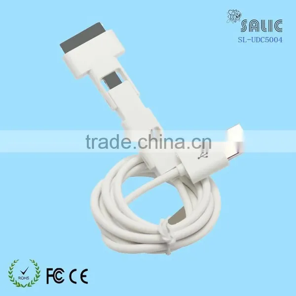 3 in 1 Multi-function Mobile Phone Charger Data Cable USB Adapter Cable photo-3