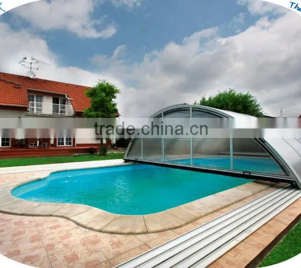 2015 Hot Sales Hard Polycarbonate Plastic Swimming Pool Cover photo-5
