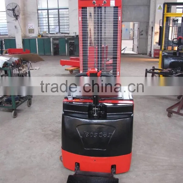 CE/ISO Cetification Battery Operated Forklift Electric Pallet Stacker photo-3