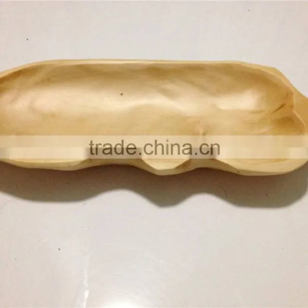 Nature Nice Leaf Shaped Wooden Plate With Compete Price photo-3