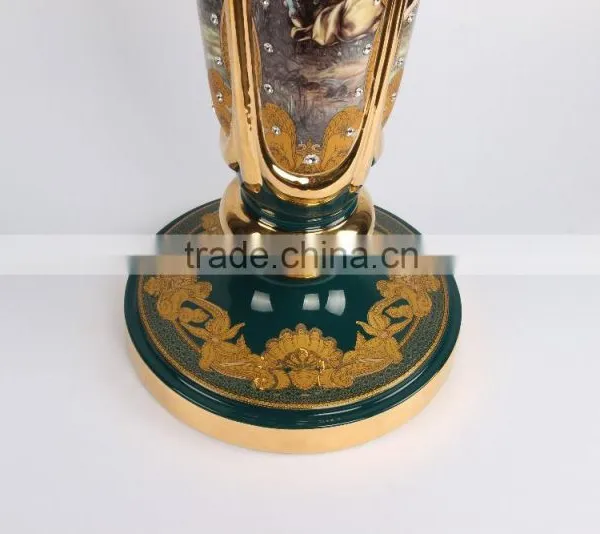 Luxury Ceramic Home Decoration Marble Pillar/roman Pillar photo-4