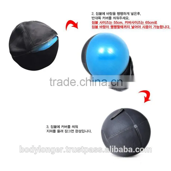 Zipper Gym Ball/ Gym Equipment/ Rack photo-4