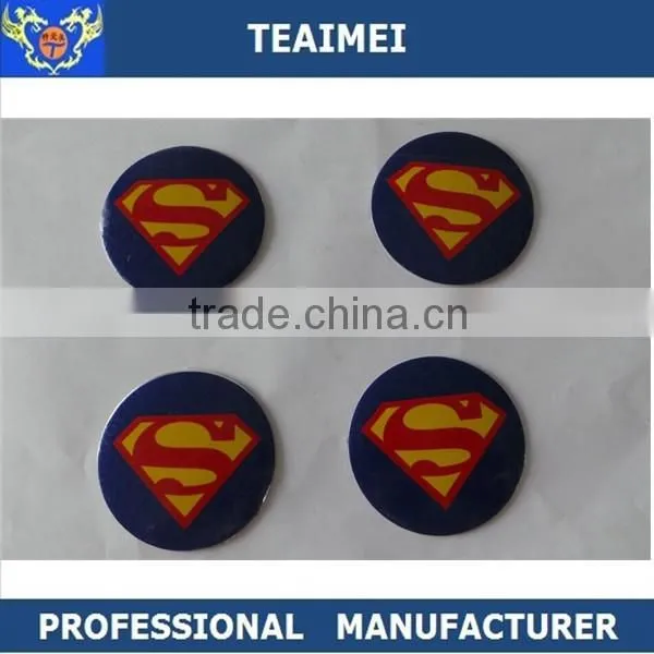 55MM Aluminum Wheel Cover Emblem Hubcap Logo Stickers