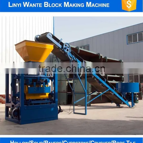 2015 Trade Assurance Export to Congo !! QT4-24 Africa Small Paver Block Machine Low Price photo-2