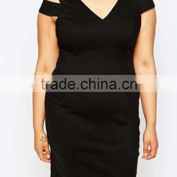 China Supplier New Arrival Dress Plus Size Clothing for Fat Women photo-3