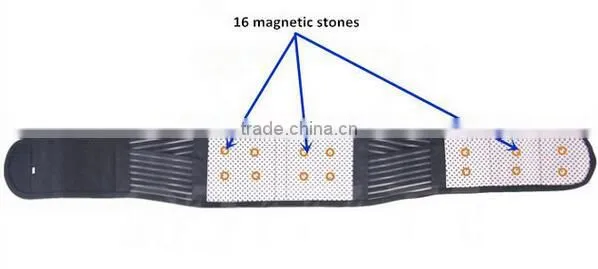 High Quality Therapy Self-heating Adjustable Infrared HEAT Magnetic Back Support photo-3