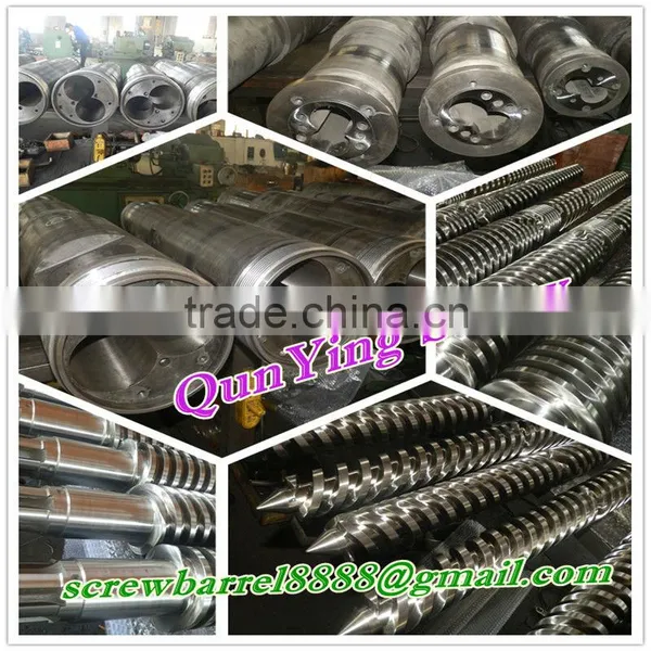 Twin Coinical Screw Barrel for Extruder Machinery in Stock photo-5