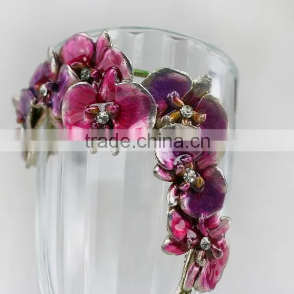 High Quality Hand Painted Crystal Glass Cup photo-4
