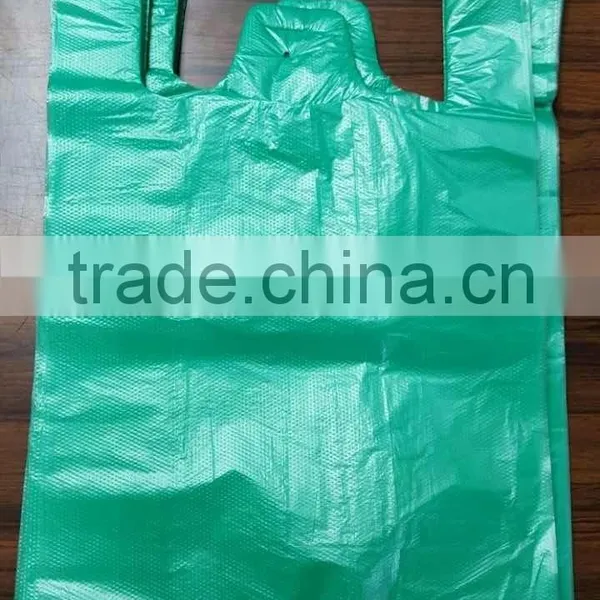 Recycled Vest Carrier Bag