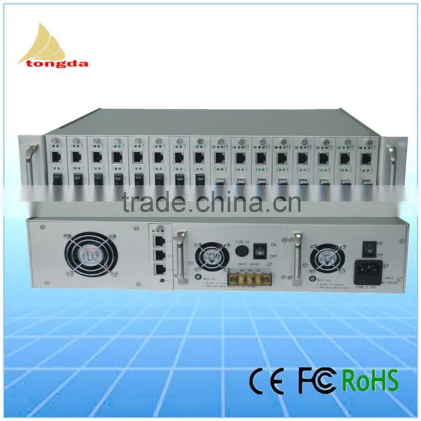 Shenzhen Factory 10/100/1000M Media Converter, SFP Slot, Optical Media Converter photo-6