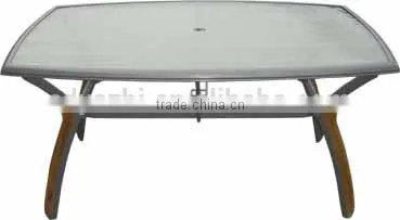 Outdoor Furniture Tempered Glass Table photo-3