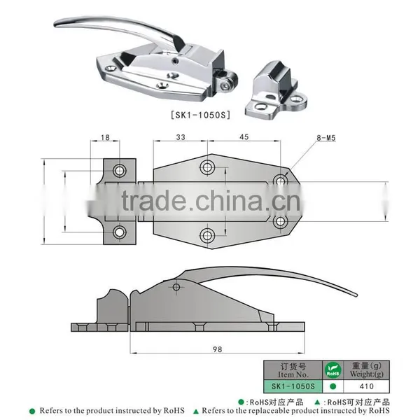 SK1-1050S Cold Storage Door Handle photo-3