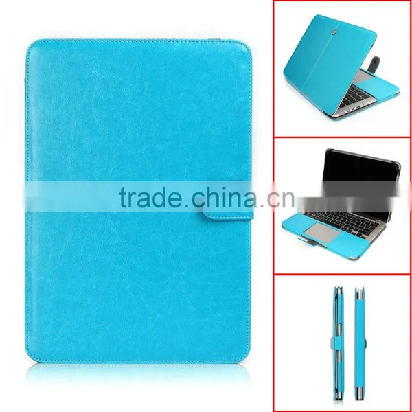 Leather Laptop Sleeve Bag Case Cover For Macbook Air Pro Retina 11/13/15" photo-4