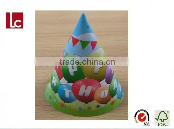 OEM Hot Sale High Quality Birthday Paper Party Hat