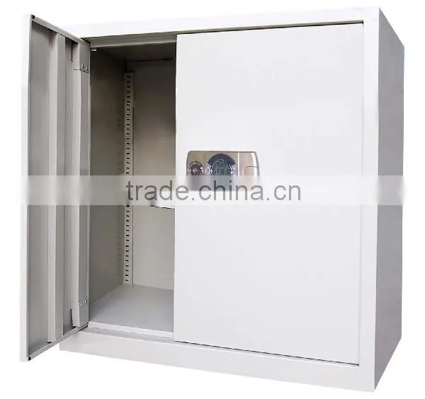 Half-height With Blue Color 3shelf Small Steel Cabinet photo-3