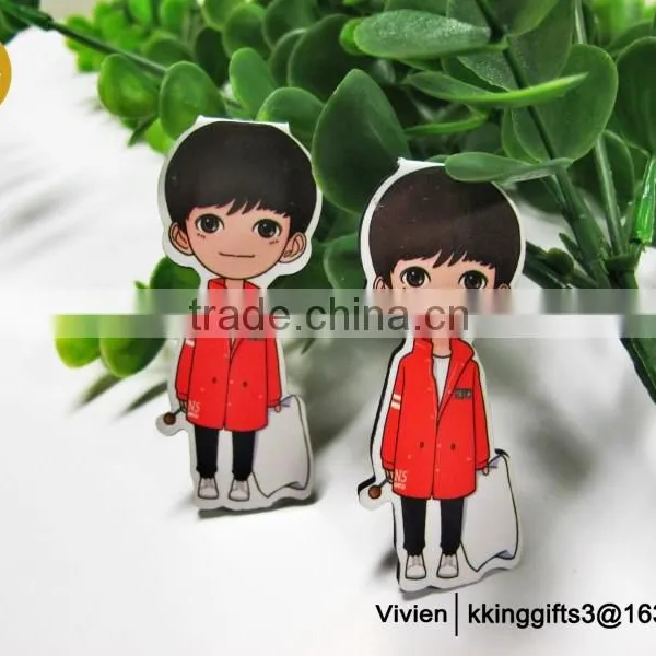 Custom Promotion Gifts Handmade Cartoon Cute Design Craft Paper Bookmarks for Sale photo-3