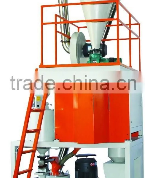 Plastic pulverizer machine, pulverizing machine for lldpe powder