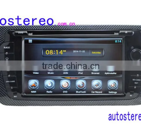Android 4.2.2 Car Stereo Car Multimedia Car Dvd Player for Seat Ibiza Car GPS Navigation Head Unit WiFi Capacitive