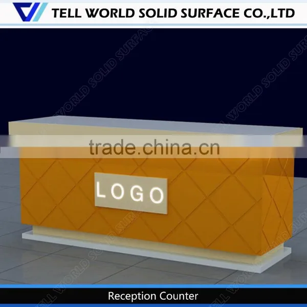 Customized Stand Desk/cheap Reception Desk/straight Stand up Desk photo-3