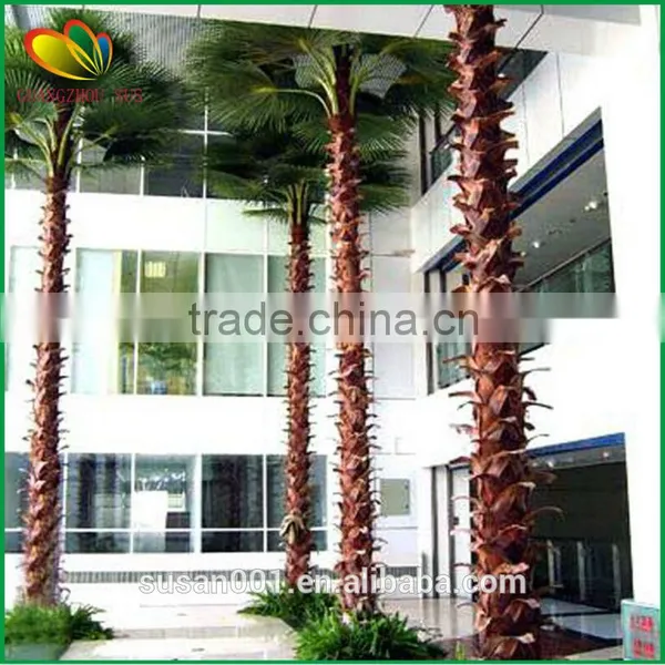 Popular Artificial Fan Palm Tree Outdoor Fiberglass Artificial Palm Tree photo-6