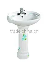 116 Bathroom Toilet Pedestal Washing Basin