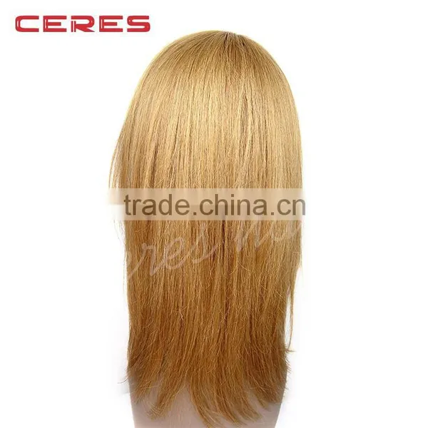 Ceres Factory Wholesale Platinum Blond Hair Wig Virgin European Blonde Hair Wig photo-3