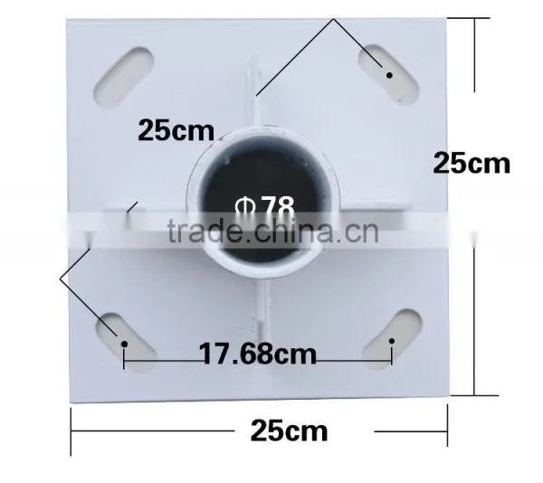 Harwell Security Monitoring CCTV Camera Mounted Pole,galvanized Steel Pole photo-5