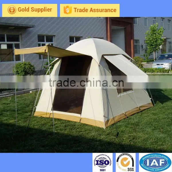 Aluminum Pole Material and Single Layers Canvas Tent