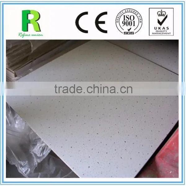 High Quality and High Density Acoustic Mineral Fiber Ceiling Board photo-4