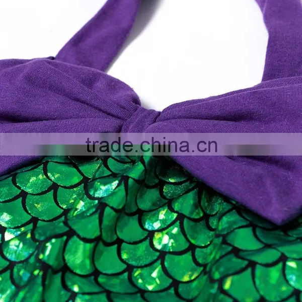 2016 Wholesale Kaiya Hot Cakes Baby Swim Suit Green Mermaid Tail Swim Wear photo-4