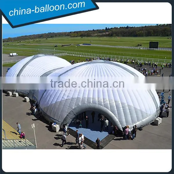 Multifunctional White Giant Inflatable Dome Tent With Doors For Outdoor Activities photo-2