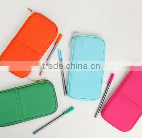 Travel Wallet Passport Holder Document Organizer Card Bag