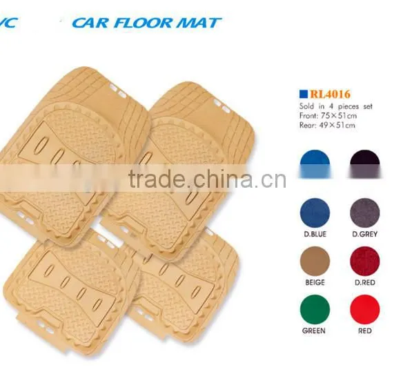 WearproofCar Floor Mat Grey And Beige Colour 3d Car Mat