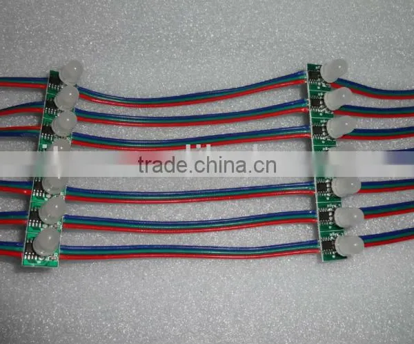 DC12V TM29 pixel node,100node a string, non-waterproof,DC12V input;SIZE:13mm*13mm