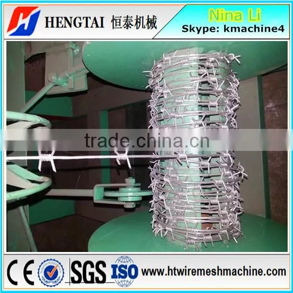 Anping Hengtai Factory CSA Double Wire Twisting Barbed Wire Machine Engineers Overseas Aftersales Services photo-2