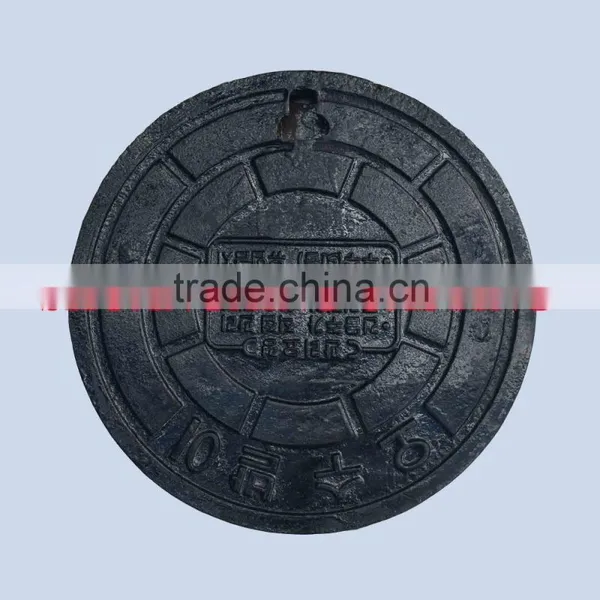 BS497 EN124 Medium-duty Ductile Cast Iron Manhole Cover photo-5