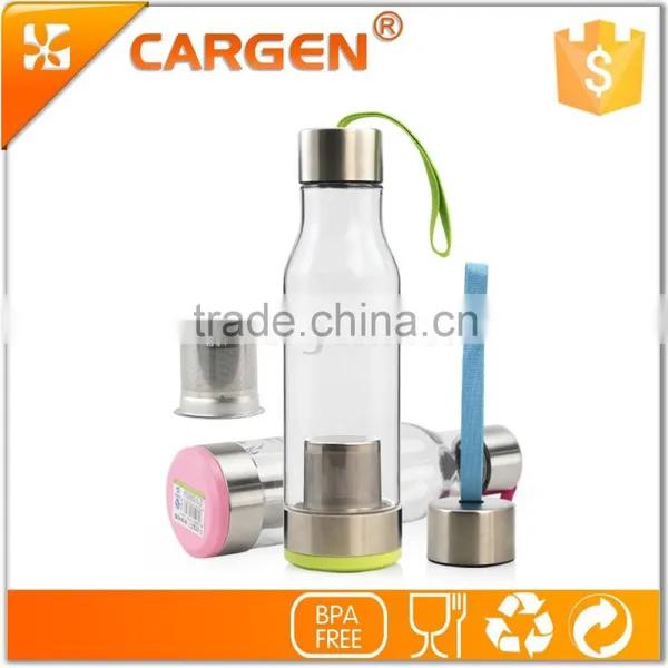 Customized Tritan 600ml Oem Plastic Sport Tea Bottles photo-3