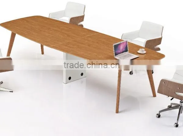 Hot Sale Conference Table Melamine Cheap Small Round Office Meeting Table photo-4