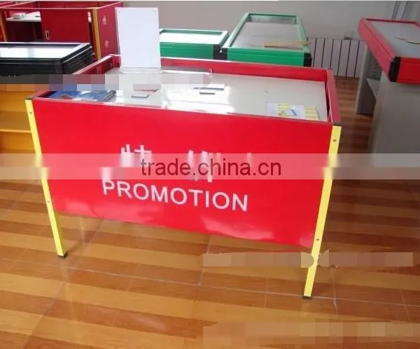 Manufacturer RH-PT001 Supermarket Metal Promotion Table 1200*800*800mm photo-4