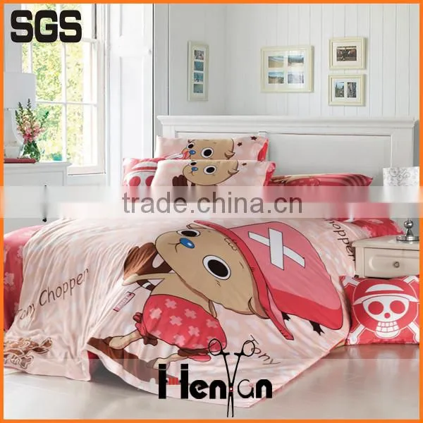Custom Print 3D Red Rose Bed Sheet