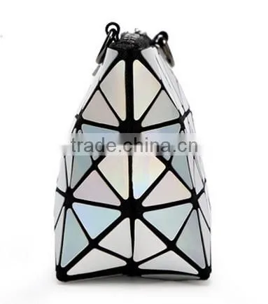 2016 Newest Design Lady Small Handbags With Plastic Check photo-3