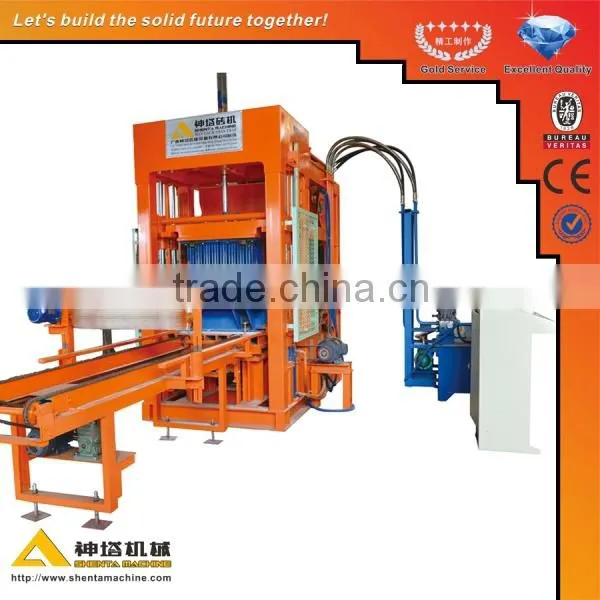 China Machinery Supplier. Shenta Qty4-15 Automatic Brickmaking Machine photo-2