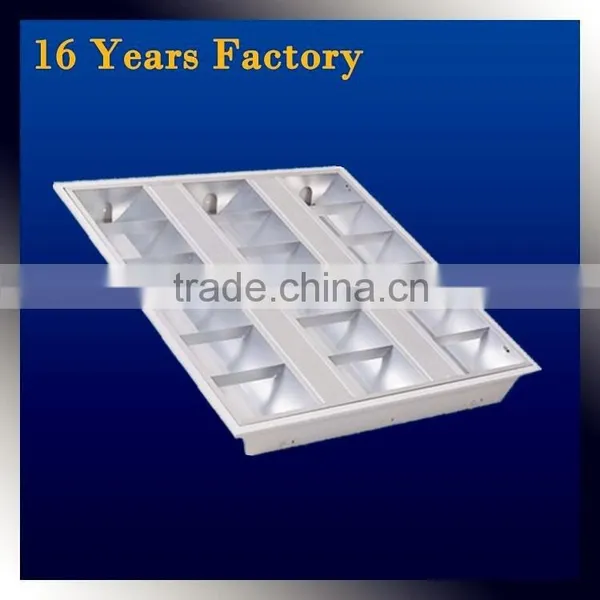 4X28W T5 T8 Louver Type Fluorescent Fixtures