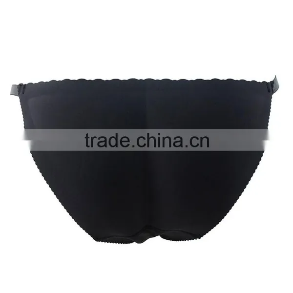2015 Triangle Fashion New Arrival Cotton Pad Woman Waist Panties and Butt Lifter Panties Push up Unmove Cotton Pad Panties photo-3