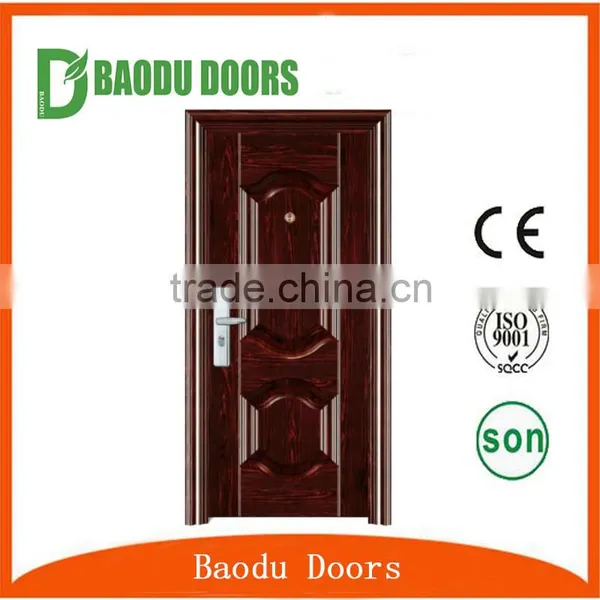 European Standard High Residential Steel Security Doors in China photo-3