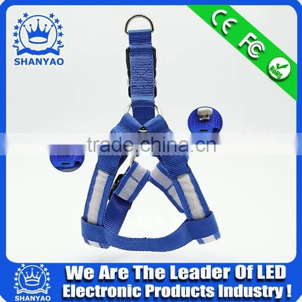 Hot Selling USB Rechargeable LED Dog Harness photo-2