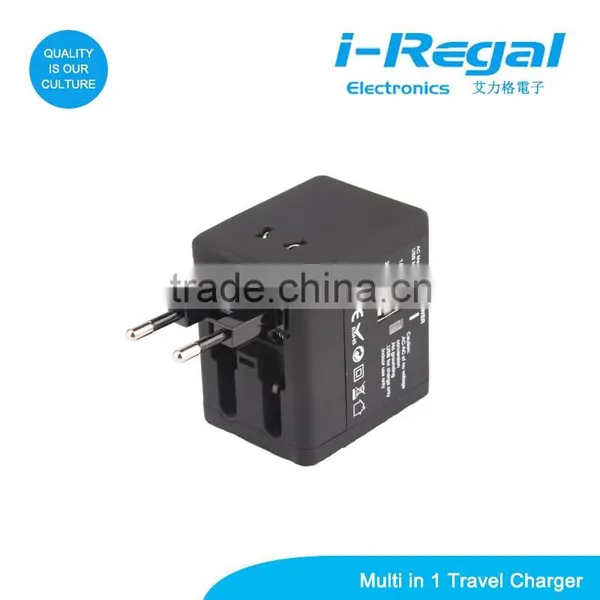 I-Regal Professional EU UK US Pin Plug Wall Charger With CE Certificate photo-3