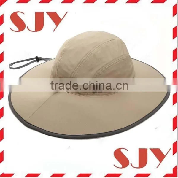 100%polyester Dri-fit Foldable Sun Protection Fishing Hats photo-3
